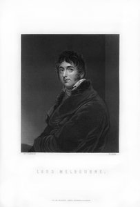 William Lamb, 2nd Viscount Melbourne, British Whig statesman and Prime Minister