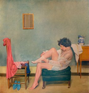 Girl Dressing, c20th century 1933
