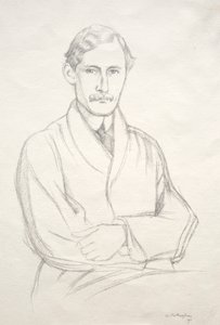 J. E. Spingarn by William Rothenstein