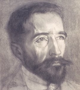 Portrait of Joseph Conrad by William Rothenstein