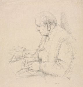 Sir Francis Seymour Haden by William Rothenstein