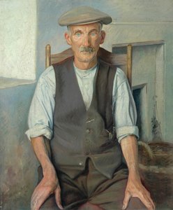 The Old Gardener by William Rothenstein