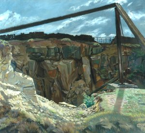 The Old Quarry, Hawksworth by William Rothenstein