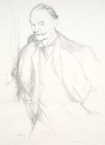 Thomas Hardy by William Rothenstein