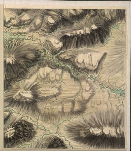Pass of Glencoe, from the Roy Military Survey of Scotland