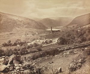 The Valley of Glendalough, County Wicklow, Ireland, c. 1864 by William Russell Sedgfield