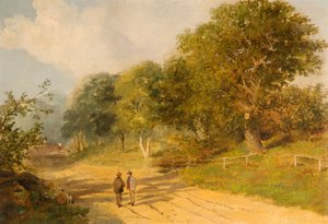 Road to Redheugh Hall by William Ryott