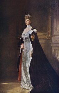 Queen Mary, consort of King George V by William Samuel Henry Llewellyn