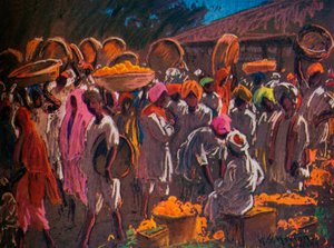 Orange Market, Bombay by William Samuel Horton