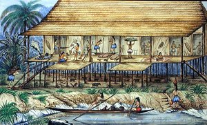 Dyak Longhouse