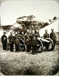 Chinese soldiers, c.1875 by William Saunders