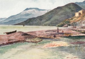 Italy and France, Mouth of the Roya by William Scott
