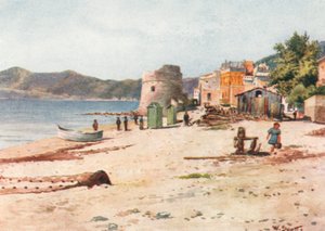 On the Shore, Alassio by William Scott