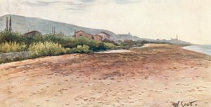 On the Shore, Bordighera, Early Morning
