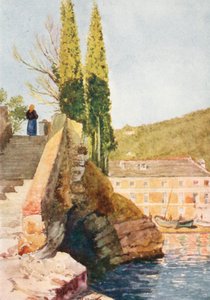 The Cavetto di San Michele, near Rapallo by William Scott