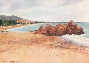View of Cannes from La Bocca