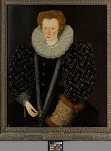 Elizabeth Palmer, c.1564-1633 by William Segar
