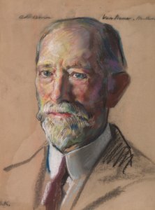 Addison Van Name B.A. 1858 - Librarian 1865-1905 by William Sergeant Kendall