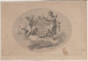 Trade Card for William Sharp, Engraver, 19th century by William Sharp