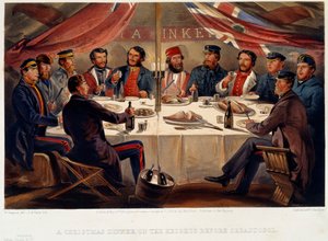 A Christmas Dinner on the Heights before Sevastopol, 1855