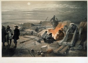 A Quiet Night in the Batteries