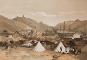 Balaclava. View onto the Sea by William Crimea Simpson