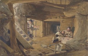 Mine in the Bastion du Mat, Sebastopol, Crimea
