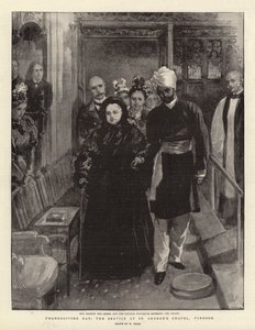 Thanksgiving Day, the Service at St George