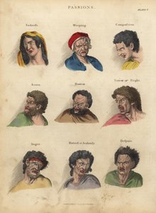 Passions from Physiognomy by William Smellie