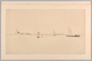 Study of Lagoon, Venice, Italy by William Stanley Haseltine