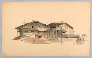 Study of Landscape, Switzerland