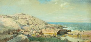 The Maine Coast at Sunset