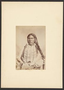 Kiowa Brave in War Dress by William Stinson Soule