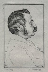Henry Austin Dobson, No. 2 by William Strang