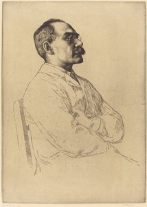 Rudyard Kipling by William Strang