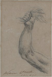 Study for a lost painting of Hercules by William Strutt