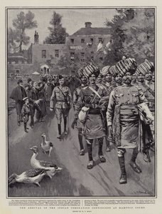 The Arrival of the Indian Coronation Contingent at Hampton Court by William T. Maud