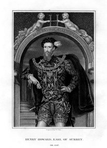 Henry Howard, Earl of Surrey, English Aristocrat and Poet by William Thomas Fry