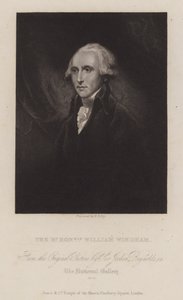 William Windham, English Whig Politician