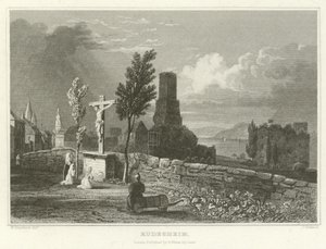 Rudesheim by William Tombleson