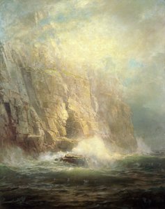 Lands End, Cornwall by William Trost Richards