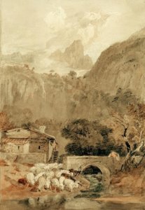 Aiguillette from the Valley of the Cluse by Joseph Mallord William Turner