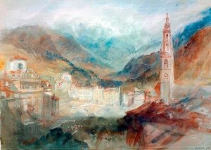 Bolzano and the Dolomites by Joseph Mallord William Turner