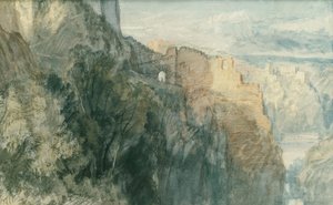 Katz Castle with a View of Rheinfels Castle