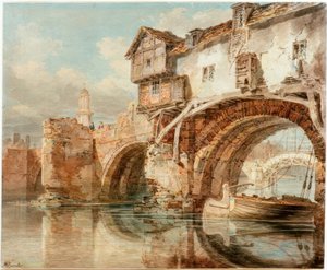 The Old Welsh Bridge in Shrewsbury