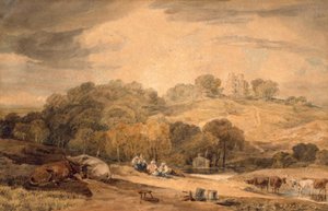 Donnington Castle, Newbury, Berkshire by Joseph Mallord William Turner