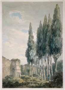 In the Ludovisi Gardens, Rome by Joseph Mallord William Turner
