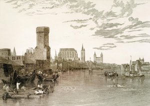 Cologne Seen from the River by Joseph Mallord William Turner