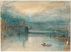 Lucerne by Moonlight by Joseph Mallord William Turner