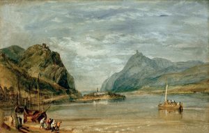 Rolandseck, Nonnenwerth and Drachenfels by Joseph Mallord William Turner